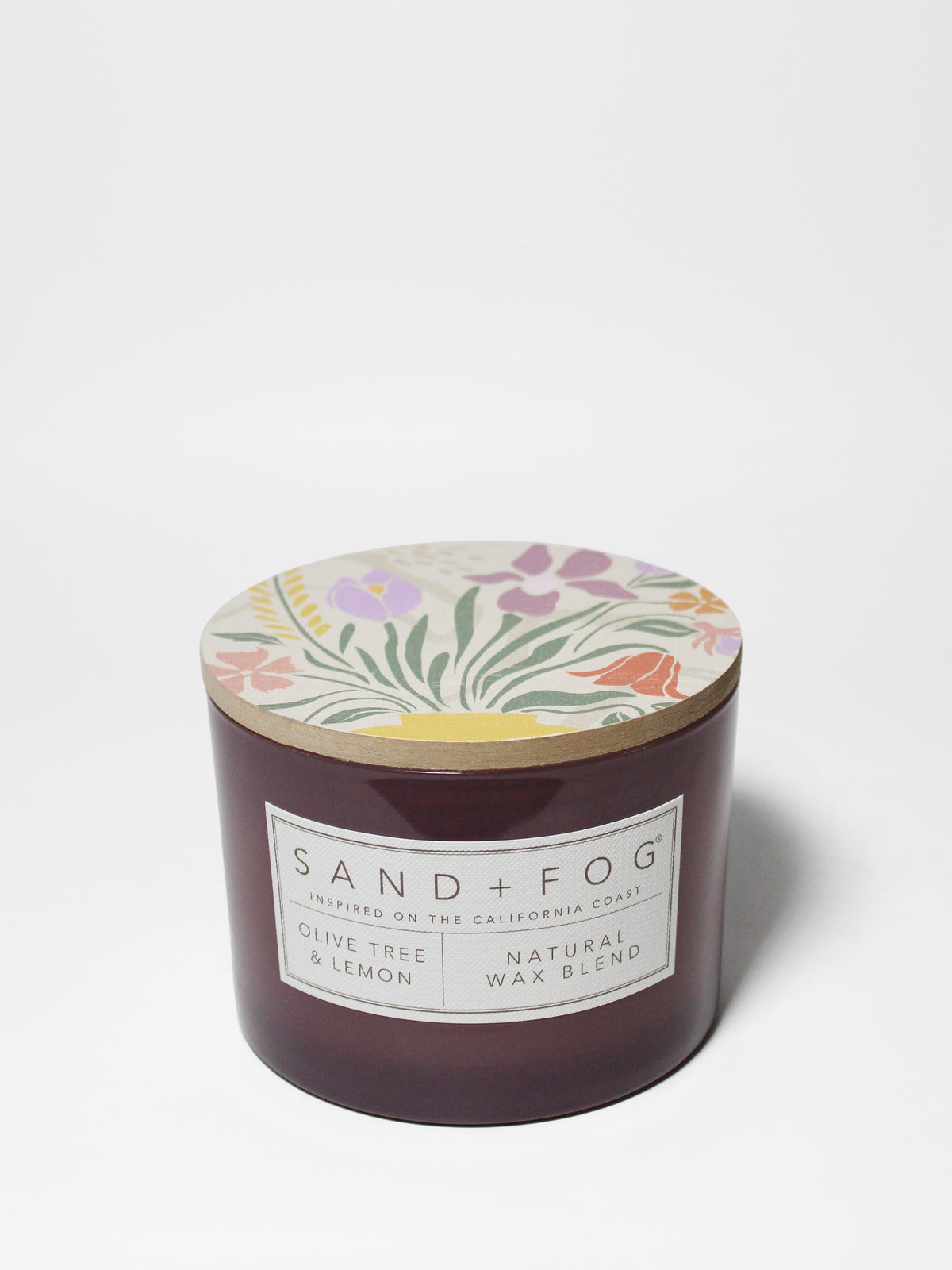 Aromatic Olive Tree & Lemon 12 oz scented candle